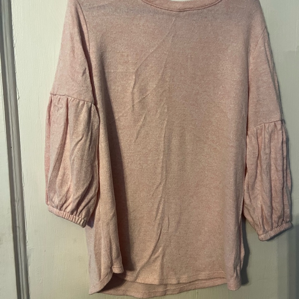 GAP Kids light Pink Long Sleeve Tee